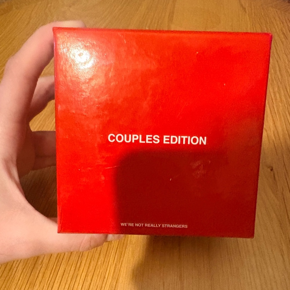 We’re Not Really Strangers- Couples Edition